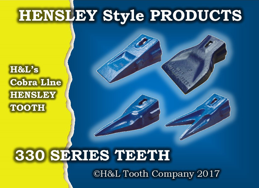 thumbnail image 2 of Aftermarket Bucket Tooth – Fits Hensley 330 Series X330 For Excavator, Loader, Skid Steer 2 of 5