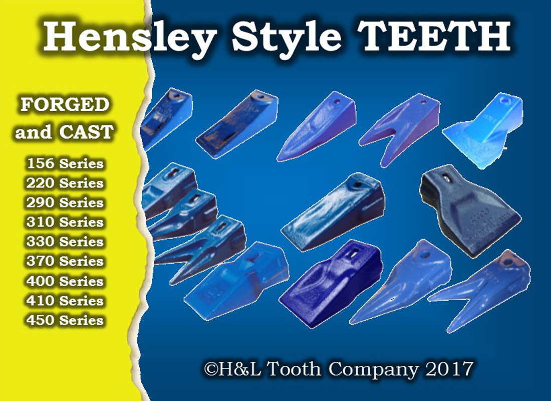 Hensley Teeth Size Chart