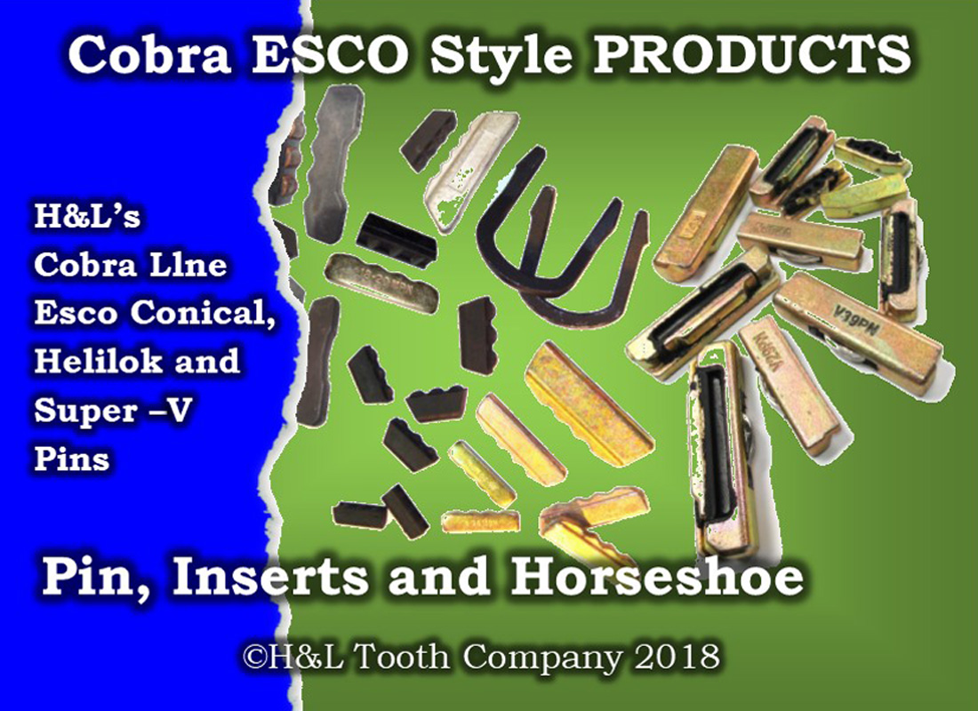 Esco Style Adapters and Pin Retention Hltooth